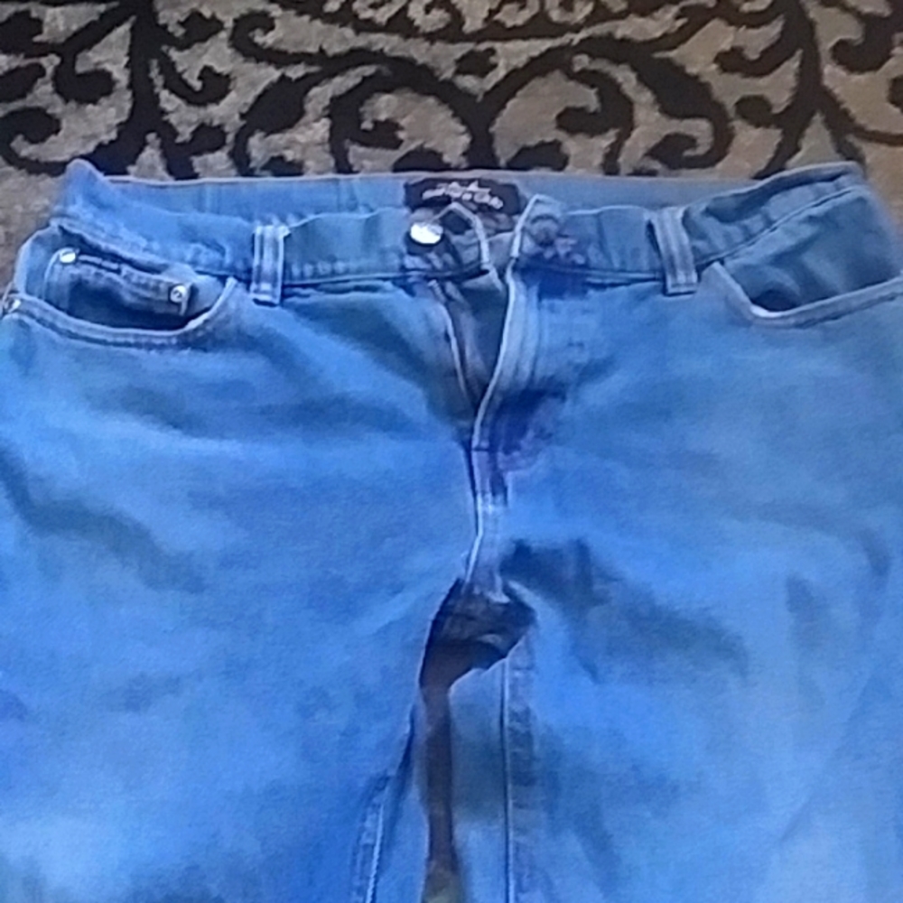 Men's blue jeans used